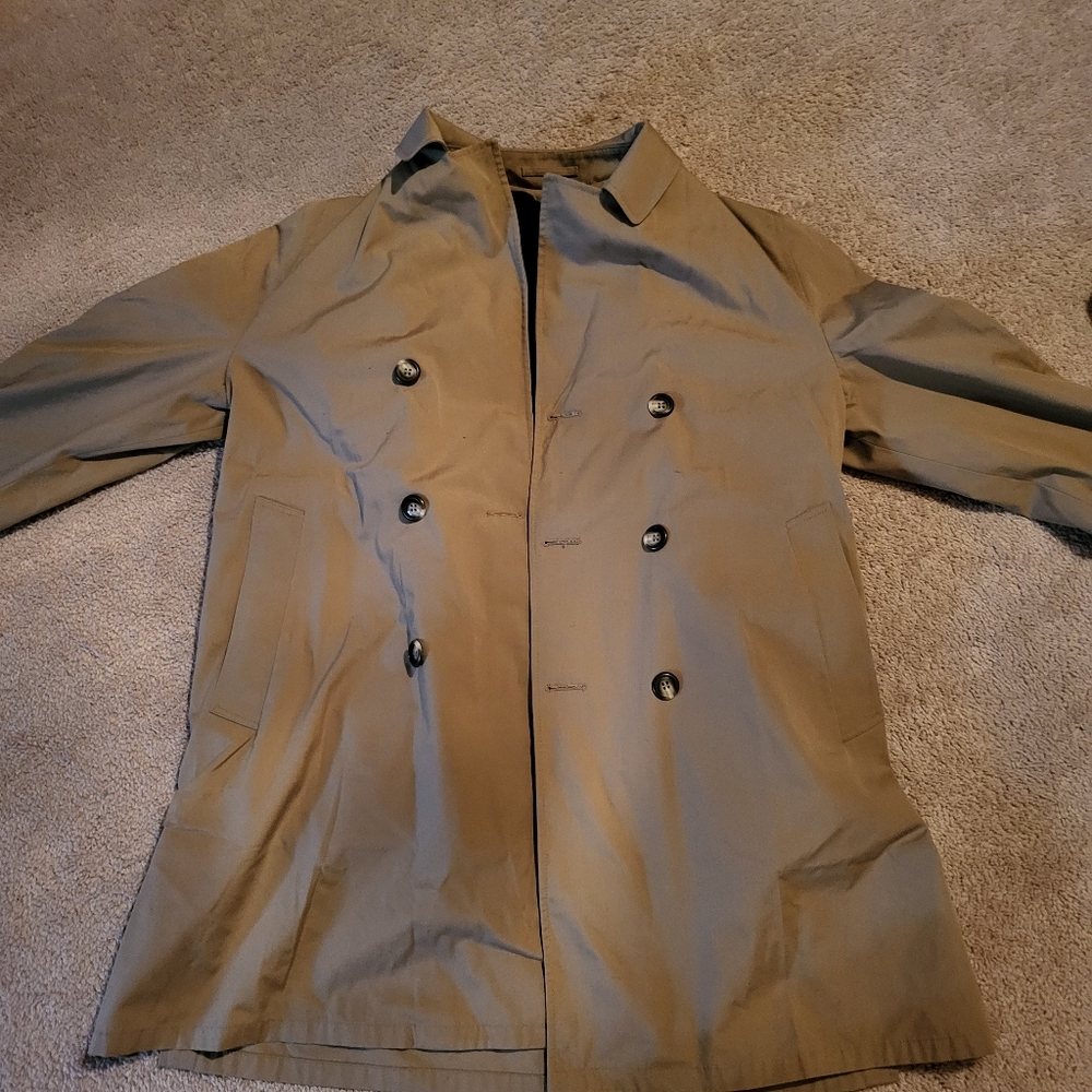 Vintage alligator coacher coat